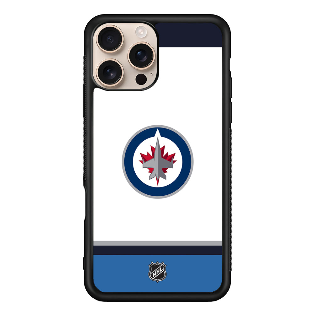 NHL Winnipeg Jets White iPhone 16 Pro Max Case - Altracase