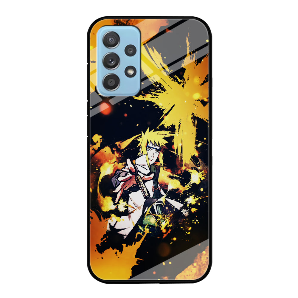 Namikaze Minato Painting Samsung Galaxy A72 Case-Phone Case-Tempered Glass Case-Altracase