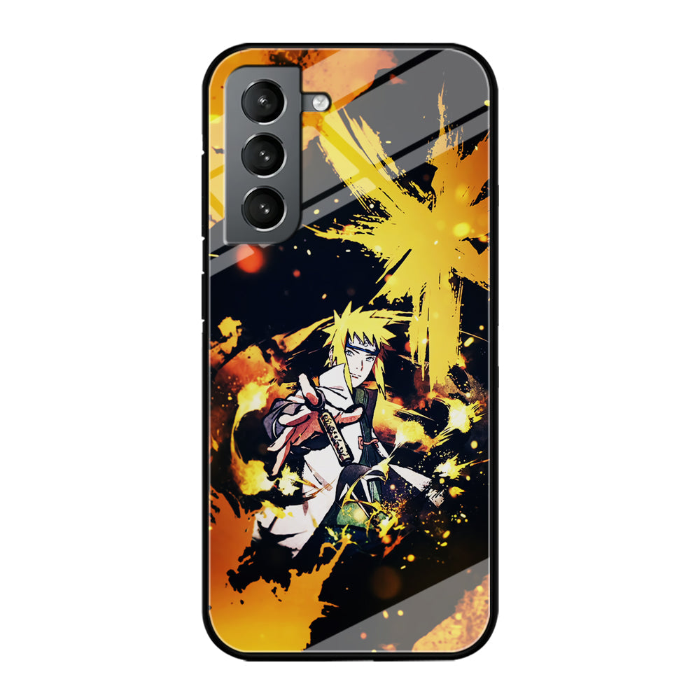 Namikaze Minato Painting Samsung Galaxy S22 Case-Phone Case-Tempered Glass Case-Altracase