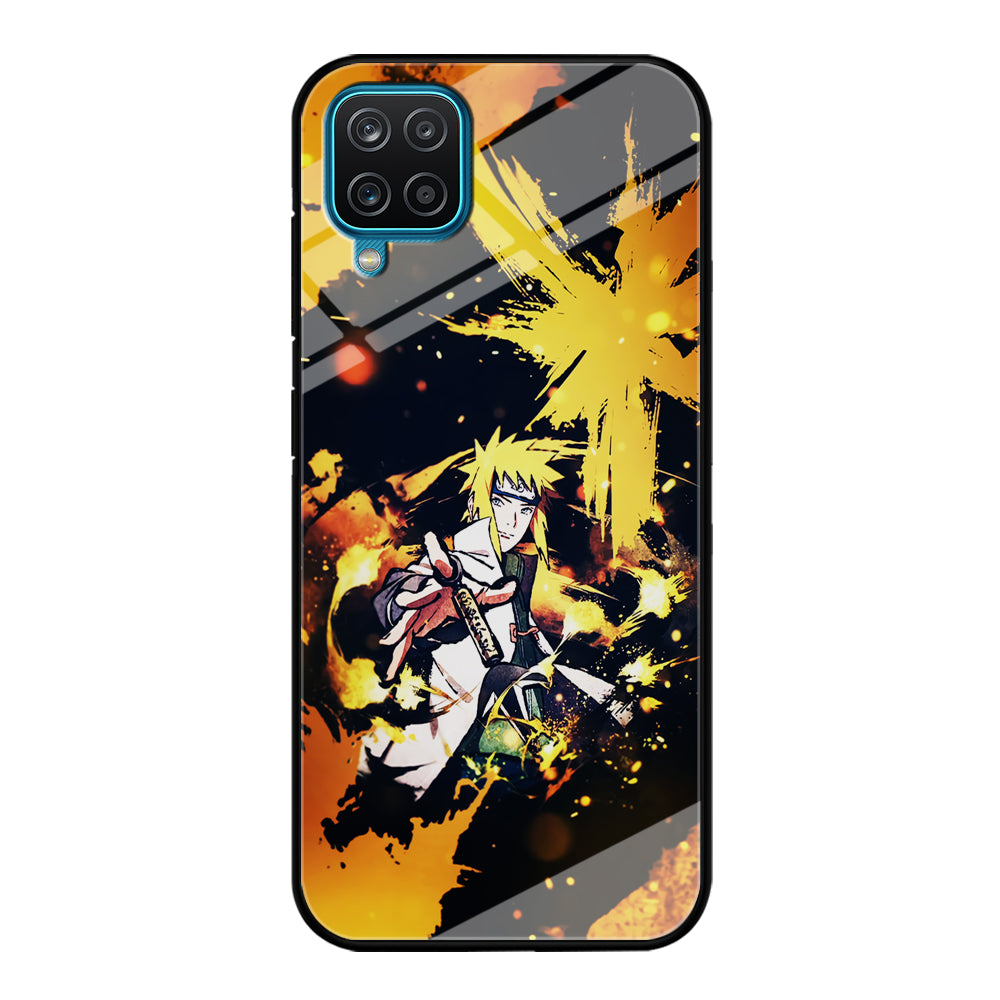 Namikaze Minato Painting Samsung Galaxy A12 Case-Phone Case-Tempered Glass Case-Altracase