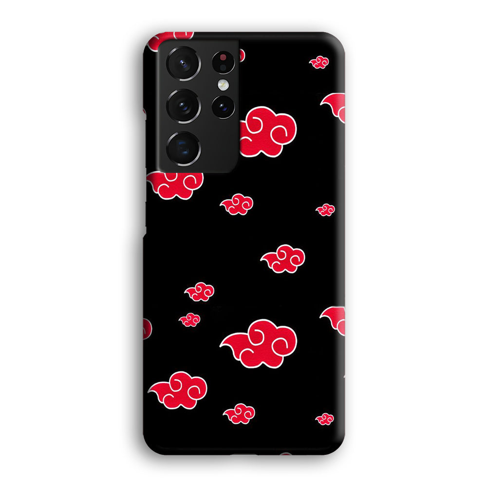 Naruto - Akatsuki Symbol Samsung Galaxy S21 Ultra Case-Phone Case-3D Case-Altracase