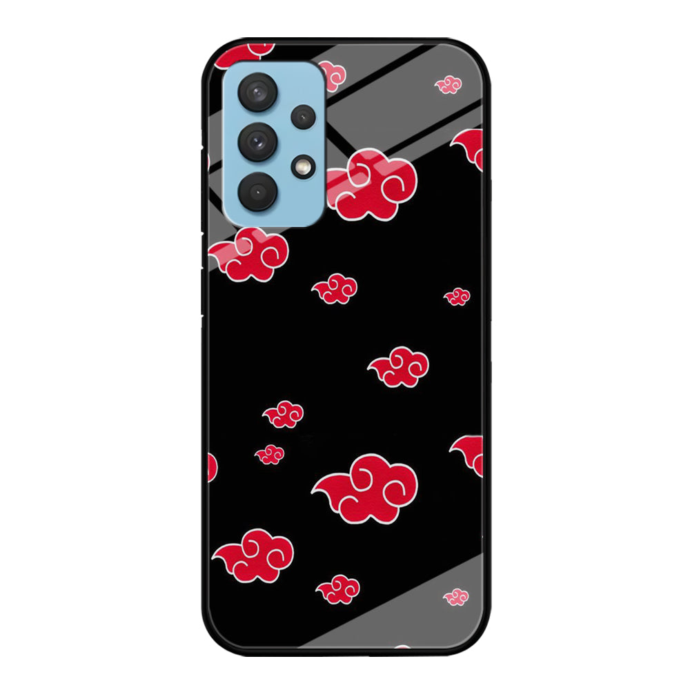 Naruto - Akatsuki Symbol Samsung Galaxy A32 Case-Phone Case-Tempered Glass Case-Altracase