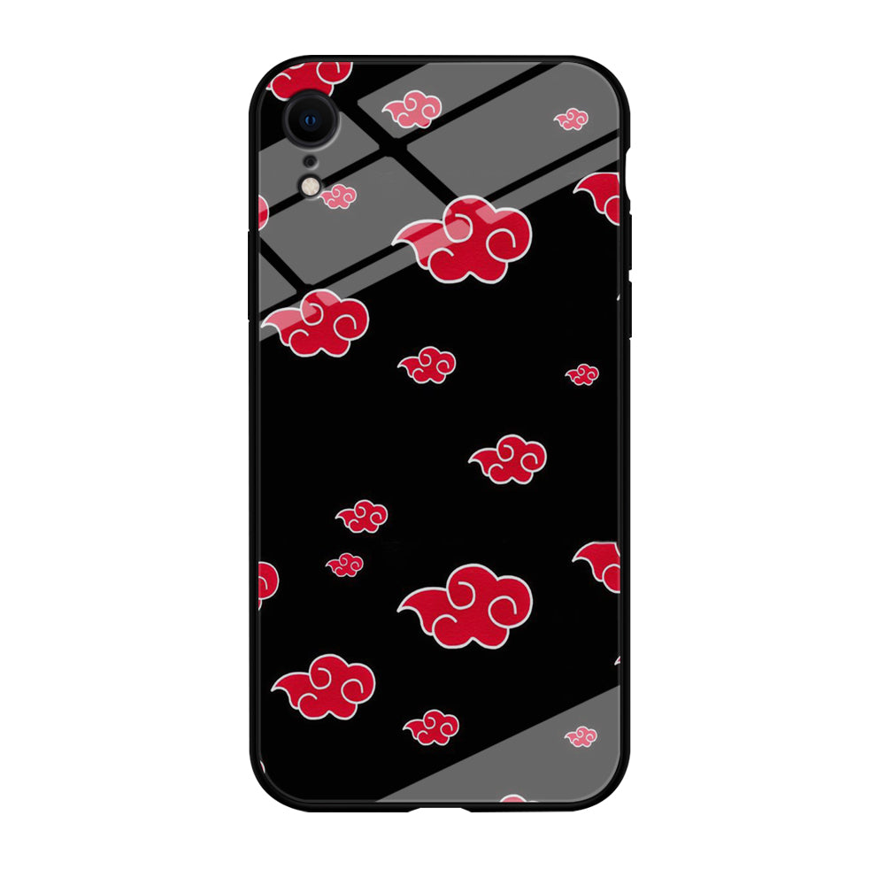 Naruto - Akatsuki Symbol iPhone XR Case-Phone Case-Tempered Glass Case-Altracase