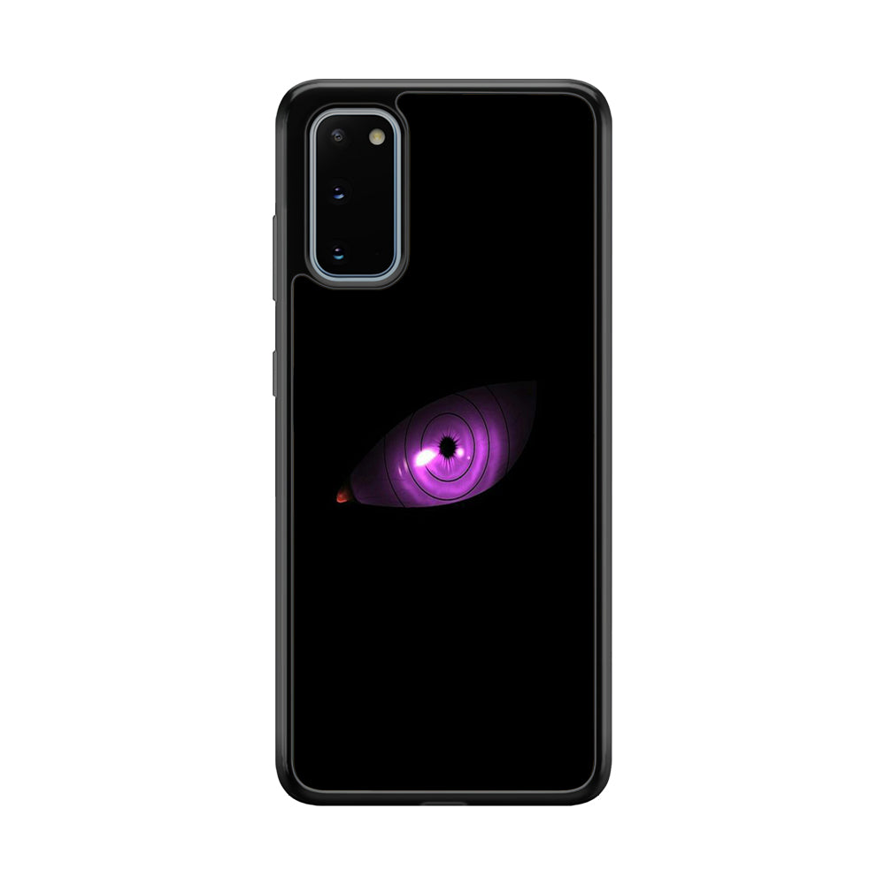Naruto - Eye Rinnegan Samsung Galaxy S20 Case-Phone Case-Rubber Black (2D Case)-Altracase