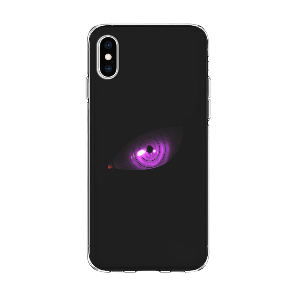 Naruto - Eye Rinnegan iPhone Xs Case-Phone Case-Clear Soft Case-Altracase