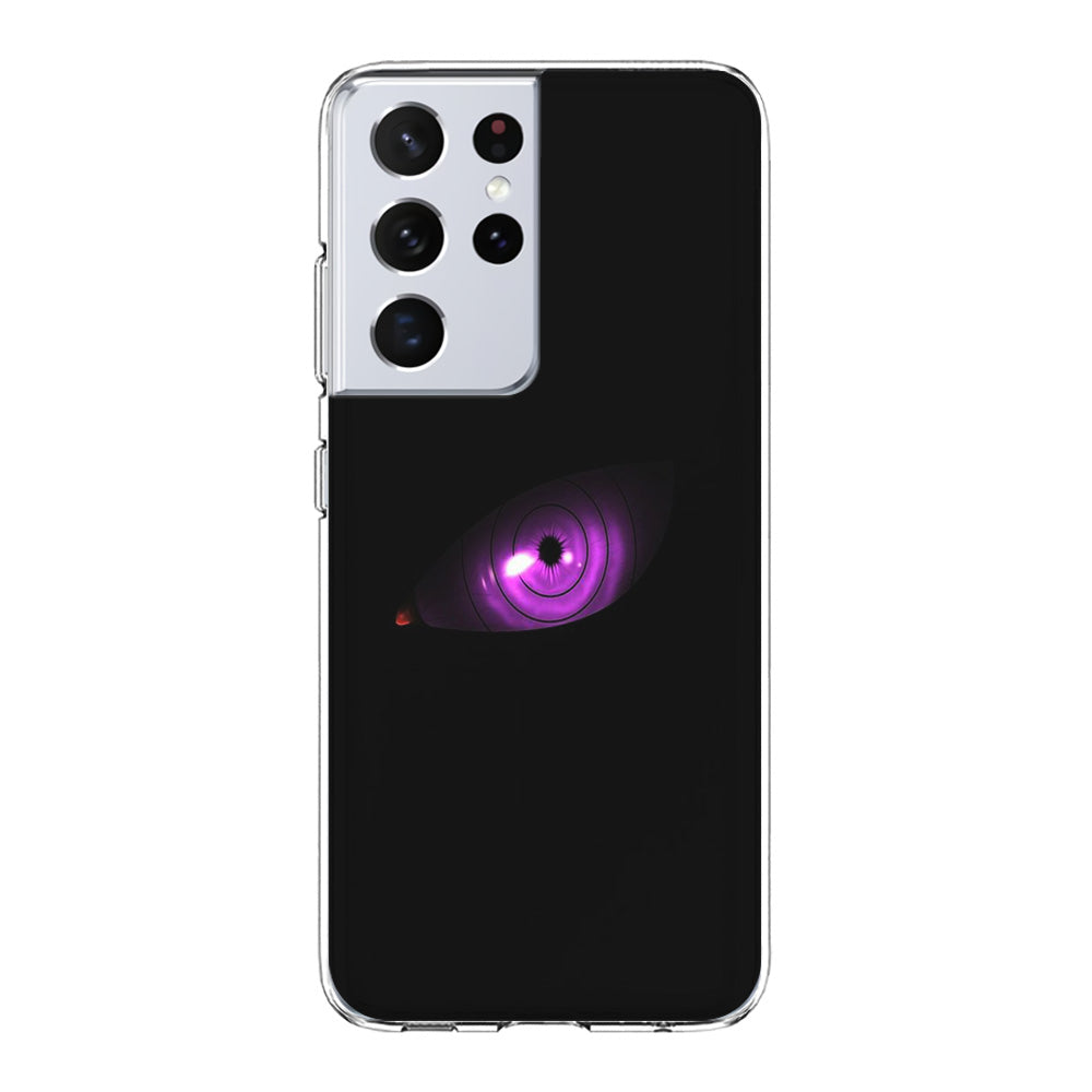 Naruto - Eye Rinnegan Samsung Galaxy S21 Ultra Case-Phone Case-Clear Soft Case-Altracase