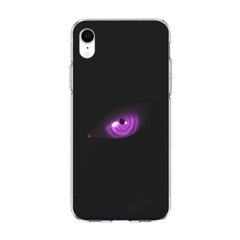 Naruto - Eye Rinnegan iPhone XR Case-Phone Case-Clear Soft Case-Altracase
