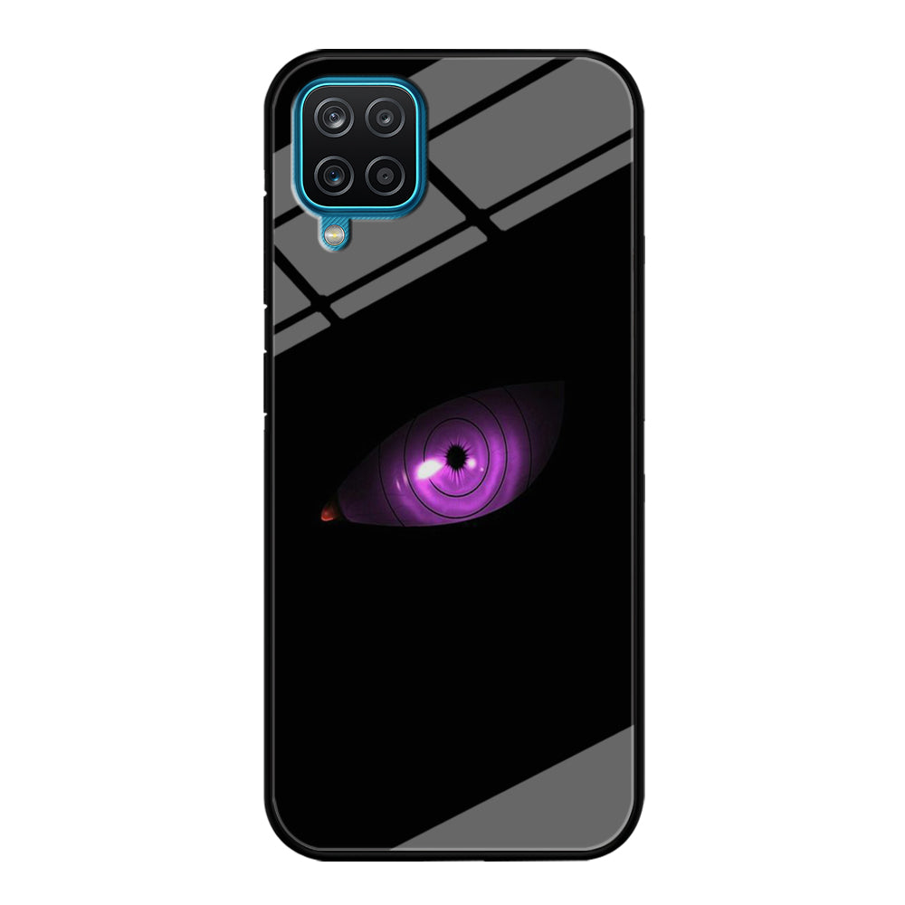 Naruto - Eye Rinnega Samsung Galaxy A12 Case-Phone Case-Tempered Glass Case-Altracase