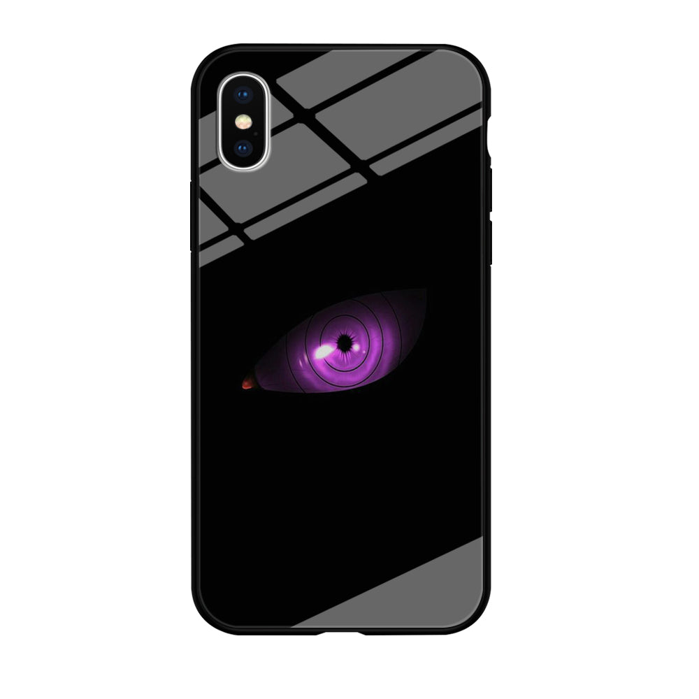 Naruto - Eye Rinnegan iPhone Xs Case-Phone Case-Tempered Glass Case-Altracase