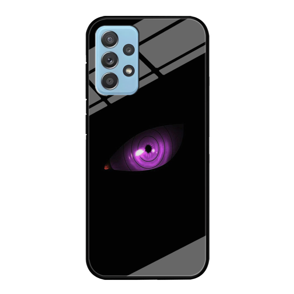 Naruto - Eye Rinnegan Samsung Galaxy A72 Case-Phone Case-Tempered Glass Case-Altracase