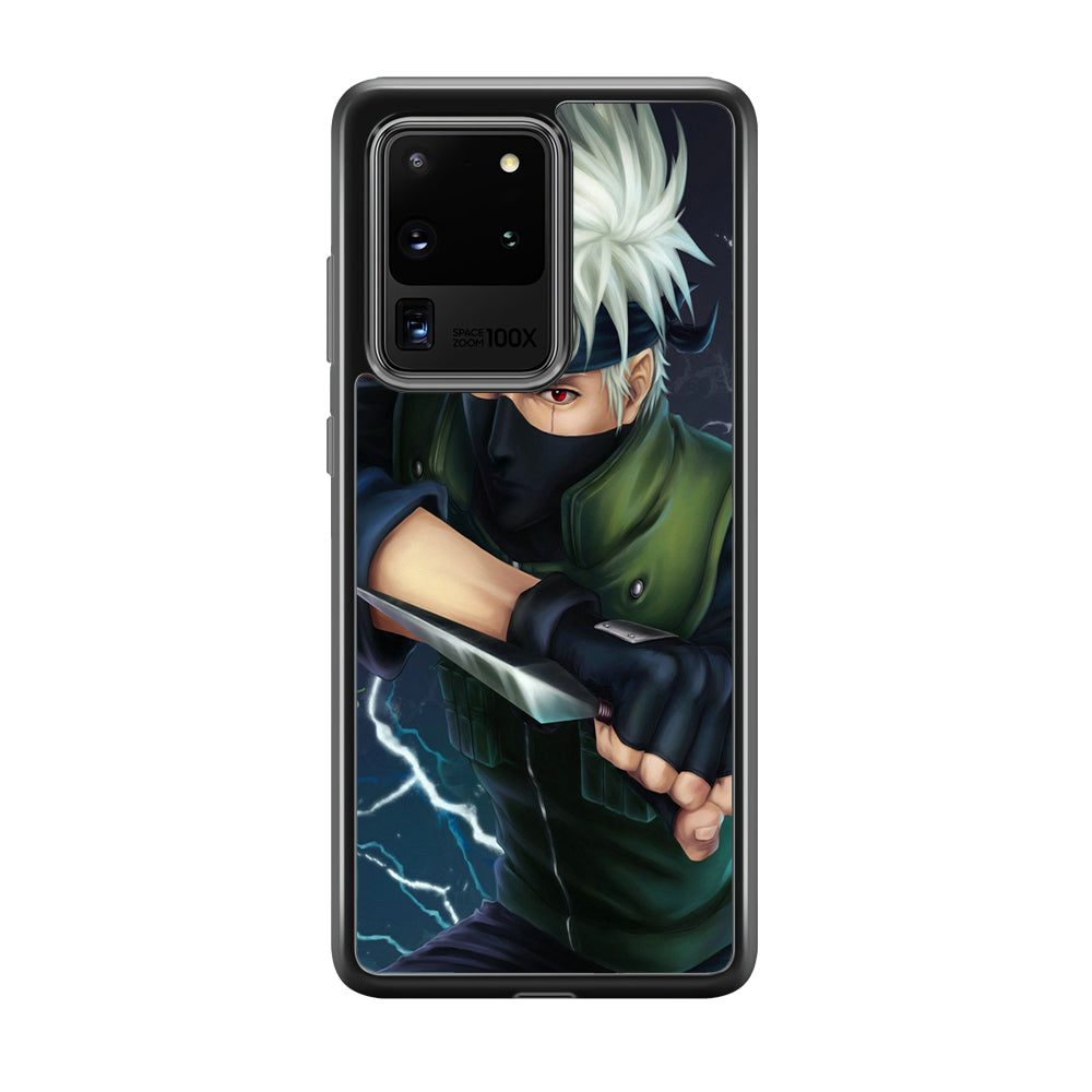 Naruto - Kakashi Hatake Samsung Galaxy S20 Ultra Case-Phone Case-Tempered Glass Case-Altracase
