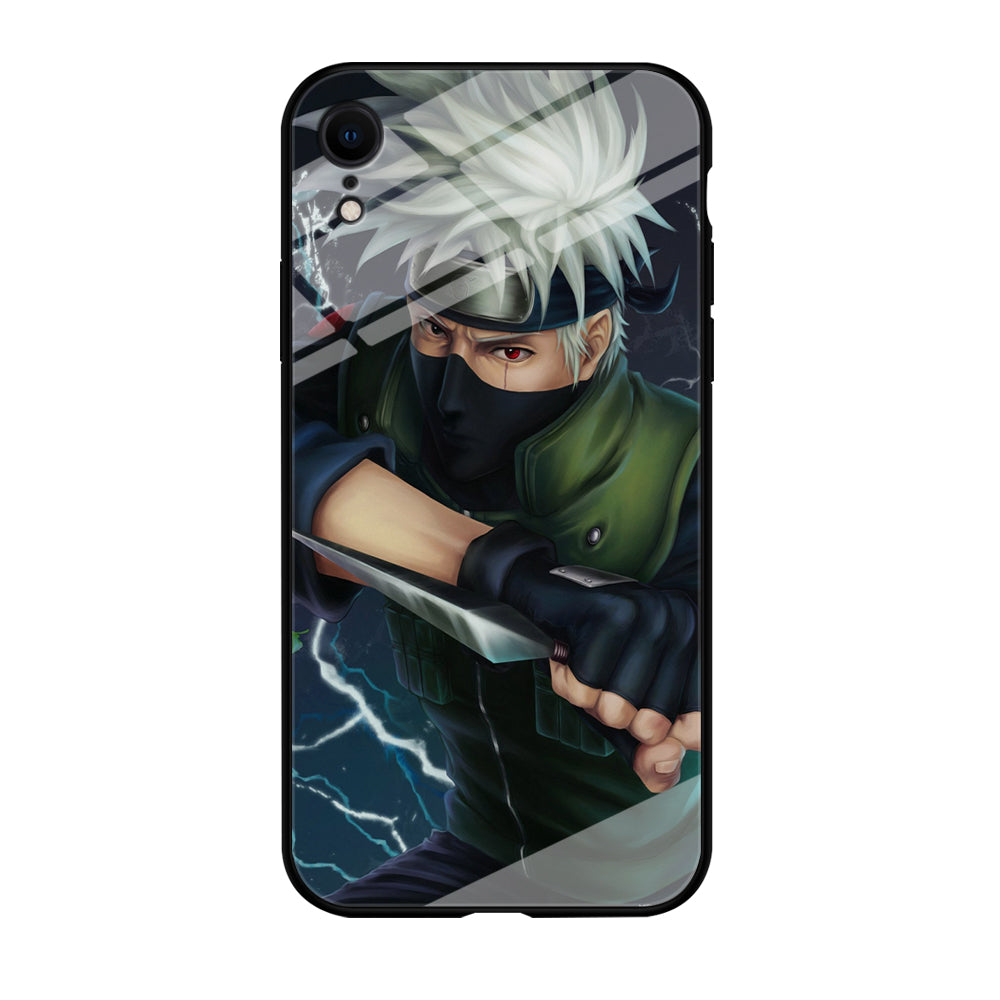 Naruto - Kakashi Hatake iPhone XR Case-Phone Case-Tempered Glass Case-Altracase