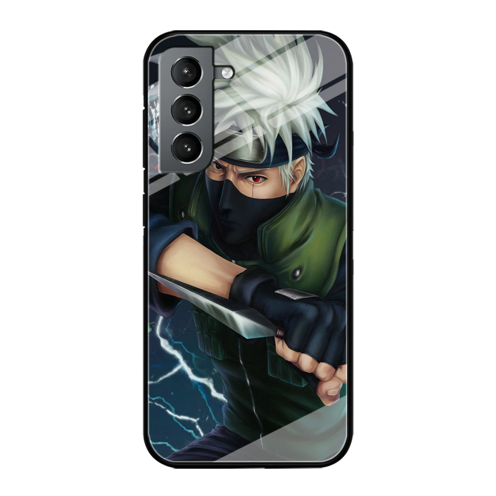 Naruto - Kakashi Hatake Samsung Galaxy S22 Plus Case-Phone Case-Tempered Glass Case-Altracase