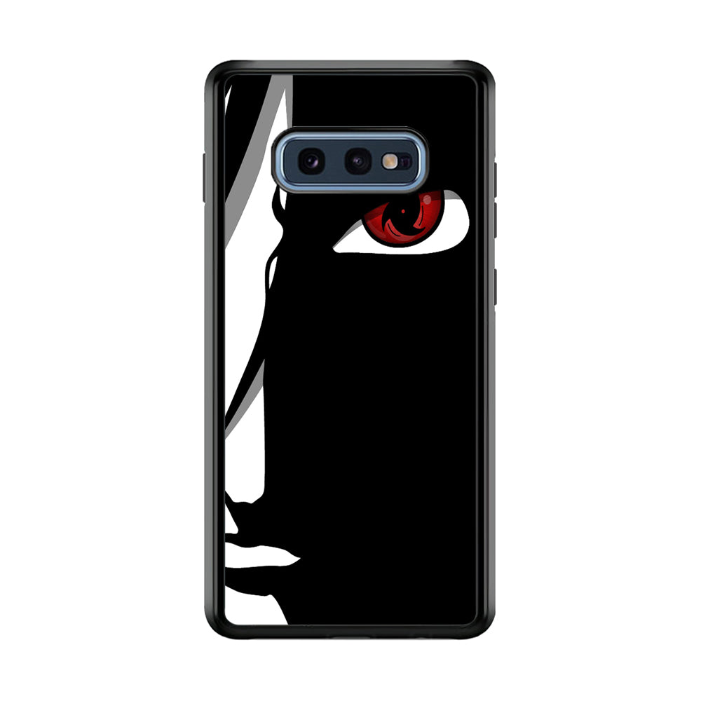 Naruto - Mangekyou Sharingan Samsung Galaxy S10E Case-Phone Case-Rubber Black (2D Case)-Altracase