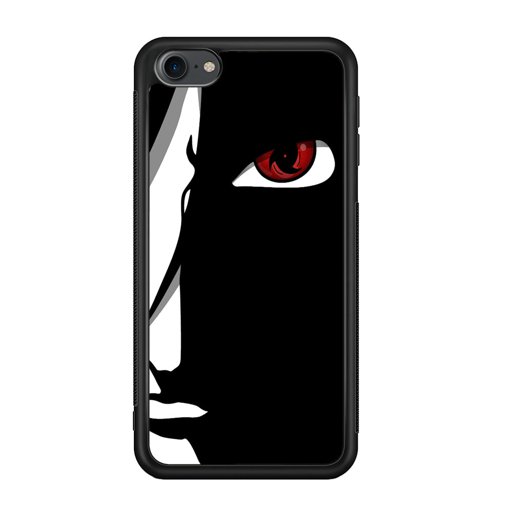Naruto - Mangekyou Sharingan iPod Touch 6 Case-Phone Case-Rubber White (2D Case)-Altracase