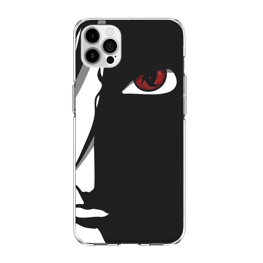 Naruto - Mangekyou Sharingan iPhone 14 Pro Case-Phone Case-Clear Soft Case-Altracase