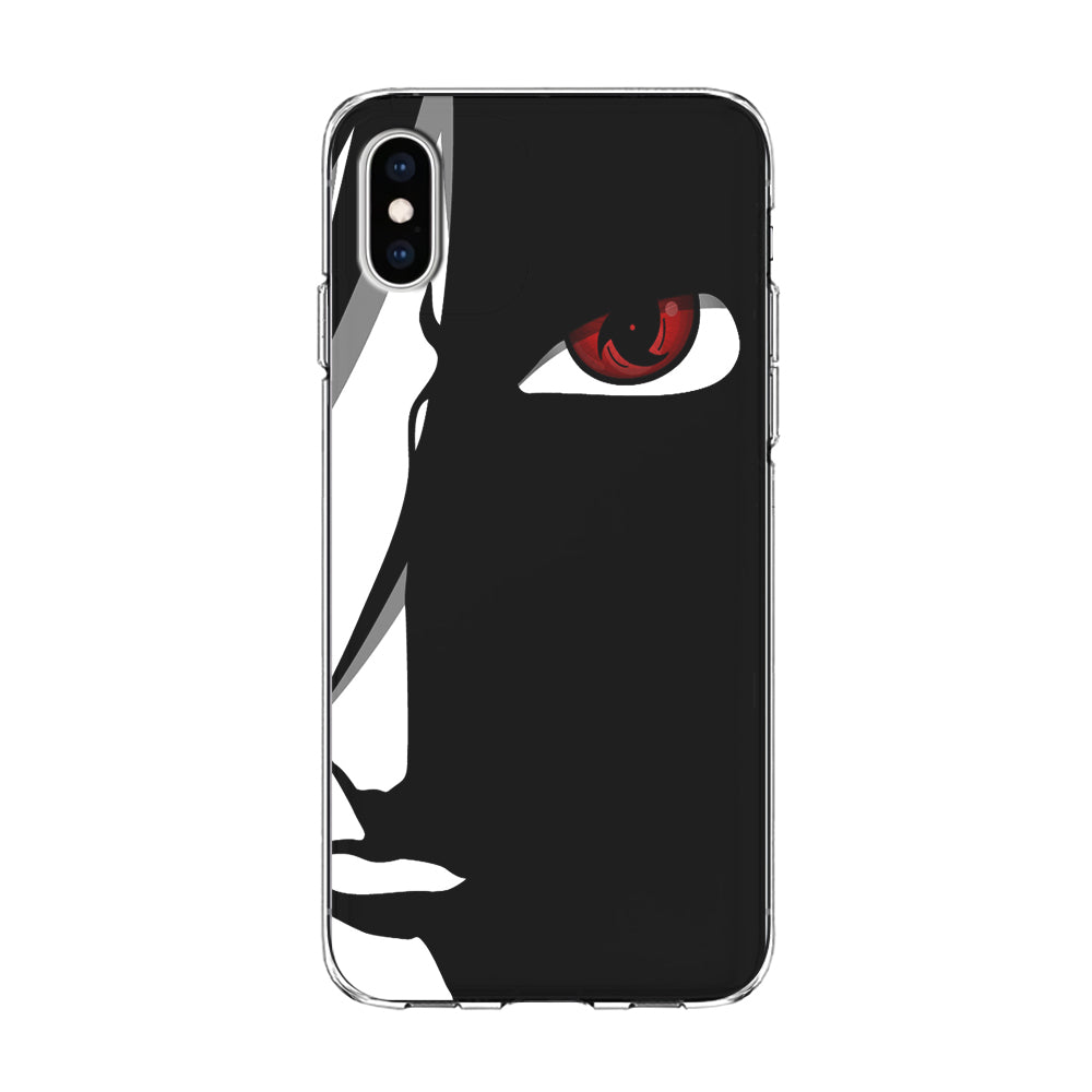 Naruto - Mangekyou Sharingan iPhone Xs Case-Phone Case-Clear Soft Case-Altracase