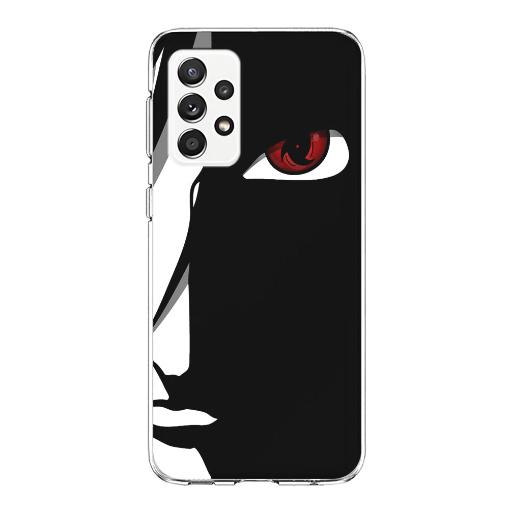 Naruto - Mangekyou Sharingan Samsung Galaxy A72 Case-Phone Case-Clear Soft Case-Altracase