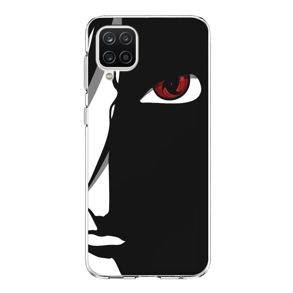 Naruto - Mangekyou Sharingan Samsung Galaxy A12 Case-Phone Case-Clear Soft Case-Altracase