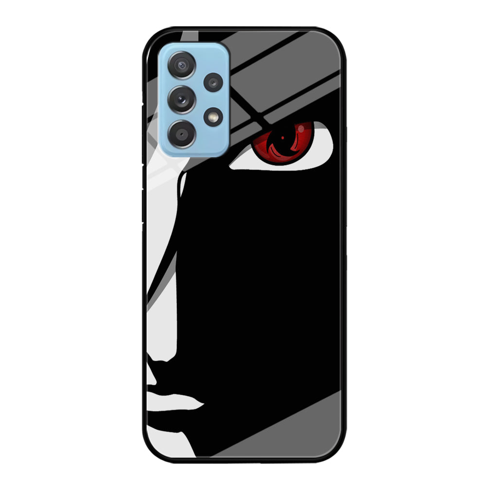 Naruto - Mangekyou Sharingan Samsung Galaxy A72 Case-Phone Case-Tempered Glass Case-Altracase