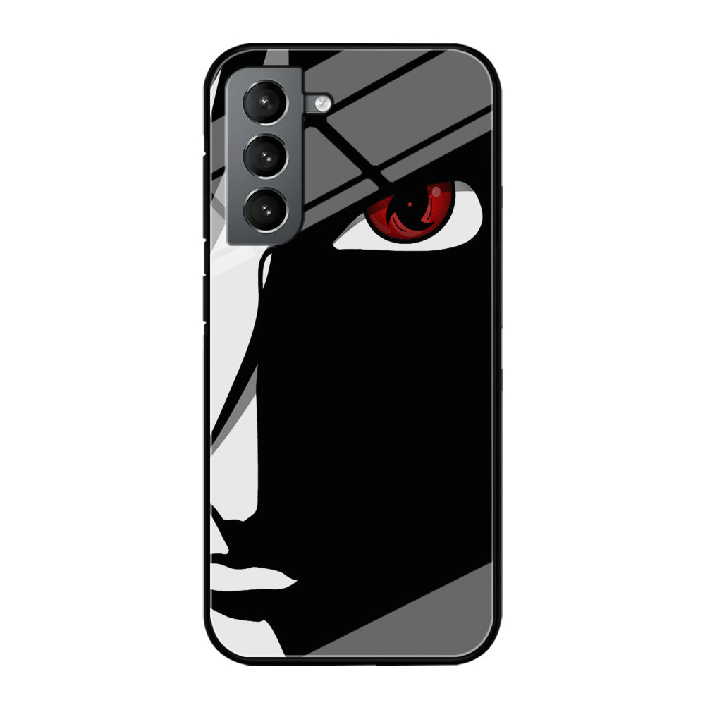 Naruto - Mangekyou Sharingan Samsung Galaxy S22 Case-Phone Case-Tempered Glass Case-Altracase