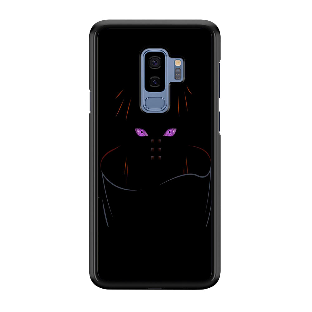 Naruto - Rinnegan Samsung Galaxy S9 Plus Case-Phone Case-Rubber Black (2D Case)-Altracase