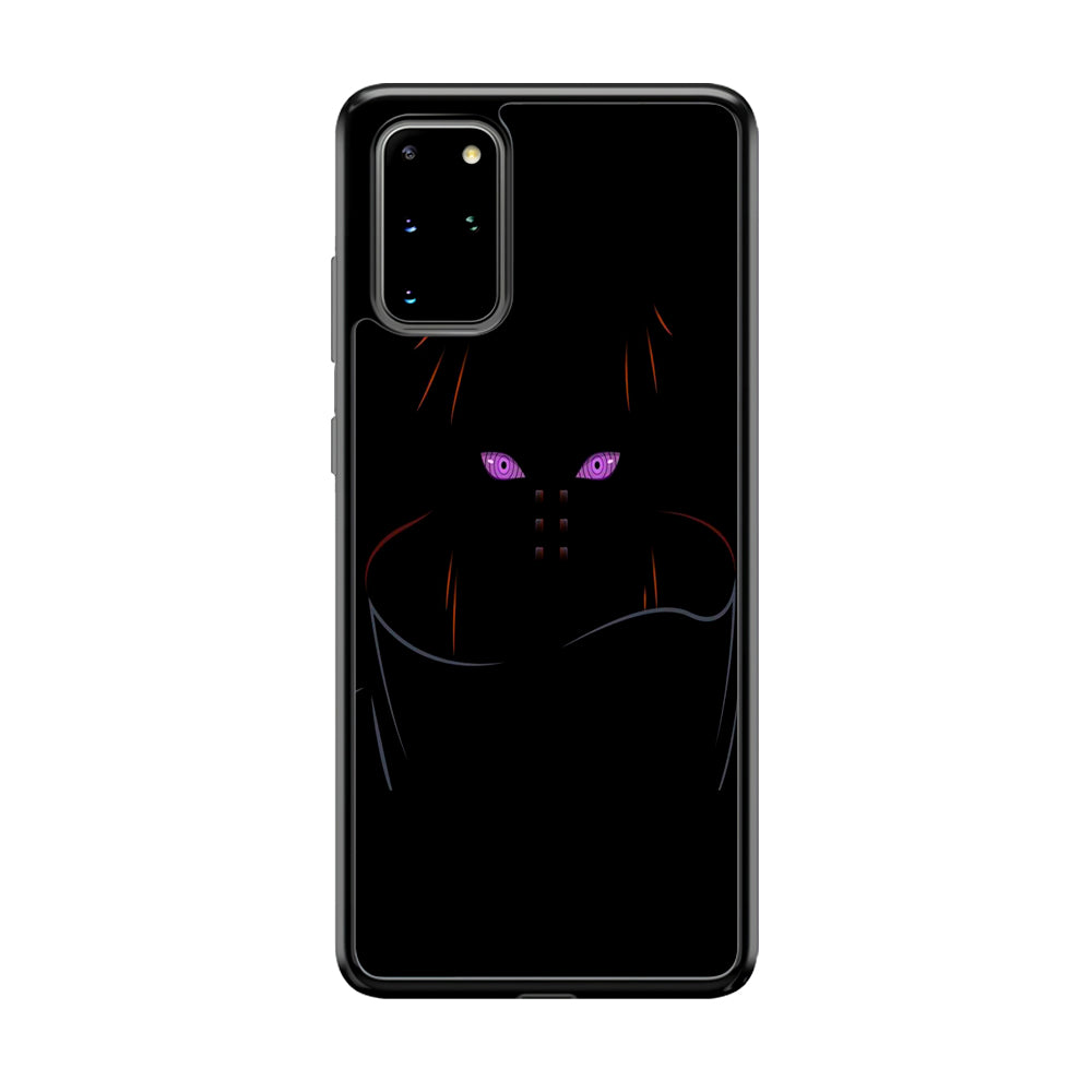 Naruto - Rinnegan Samsung Galaxy S20 Plus Case-Phone Case-Rubber Black (2D Case)-Altracase