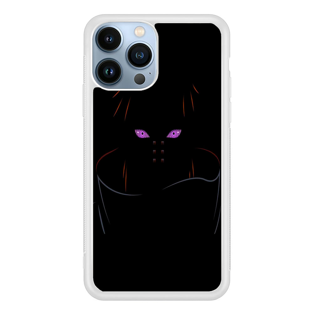 Naruto - Rinnegan iPhone 14 Pro Case-Phone Case-Rubber White (2D Case)-Altracase