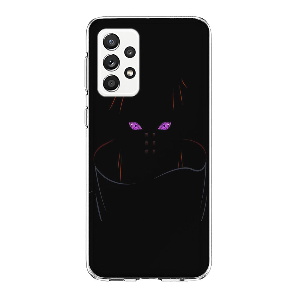 Naruto - Rinnegan Samsung Galaxy A72 Case-Phone Case-Clear Soft Case-Altracase