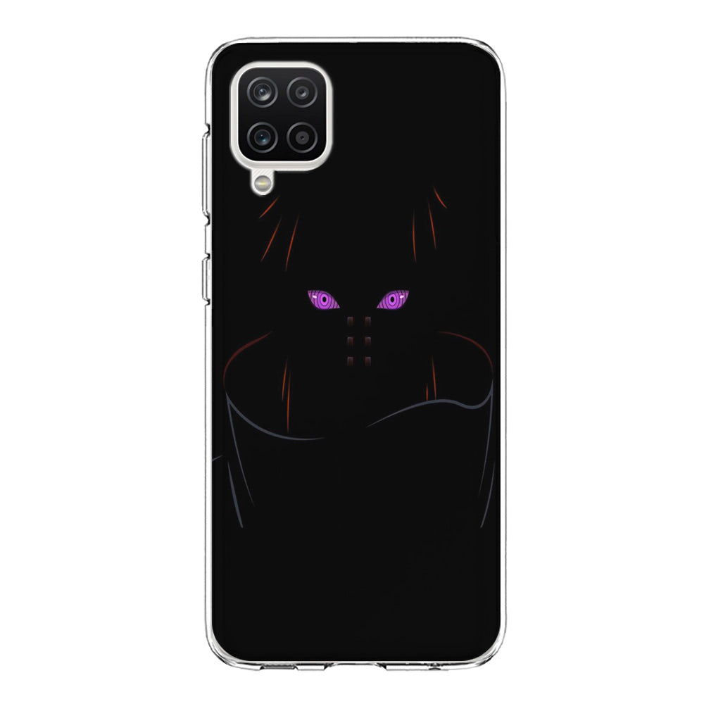 Naruto - Rinnegan Samsung Galaxy A12 Case-Phone Case-Clear Soft Case-Altracase