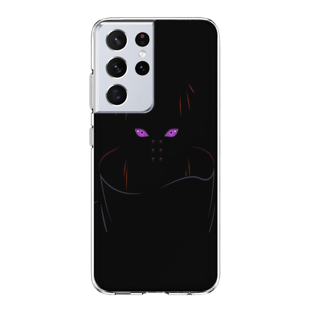 Naruto - Rinnegan Samsung Galaxy S21 Ultra Case-Phone Case-Clear Soft Case-Altracase