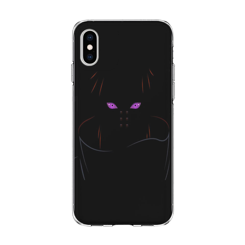 Naruto - Rinnegan iPhone Xs Case-Phone Case-Clear Soft Case-Altracase