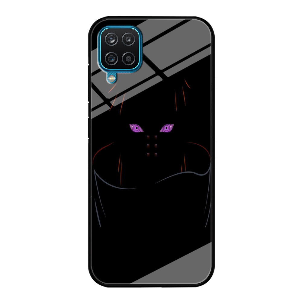 Naruto - Rinnegan Samsung Galaxy A12 Case-Phone Case-Tempered Glass Case-Altracase