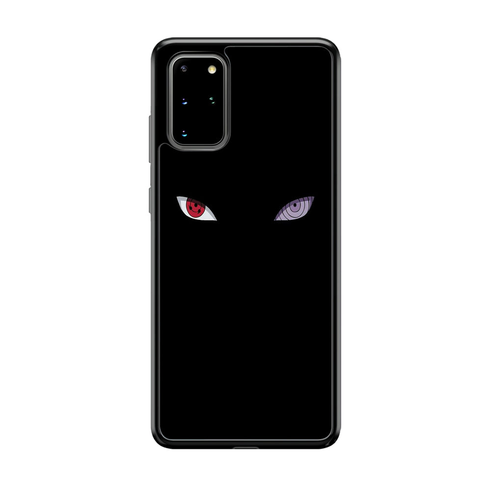 Naruto - Mangekyou Sharingan Samsung Galaxy S20 Plus Case-Phone Case-Tempered Glass Case-Altracase