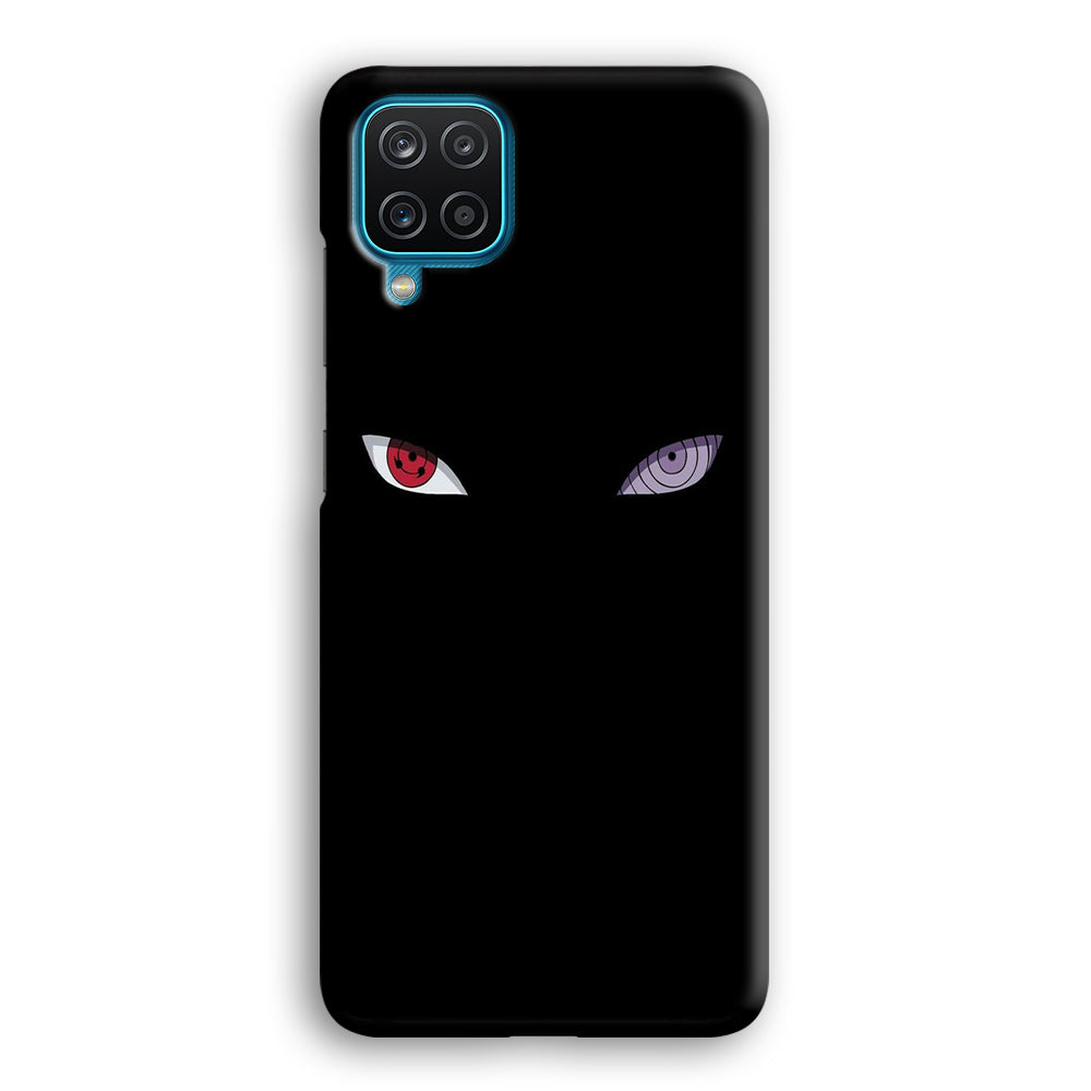 Naruto - Sharingan Rinnegan Samsung Galaxy A12 Case-Phone Case-3D Case-Altracase