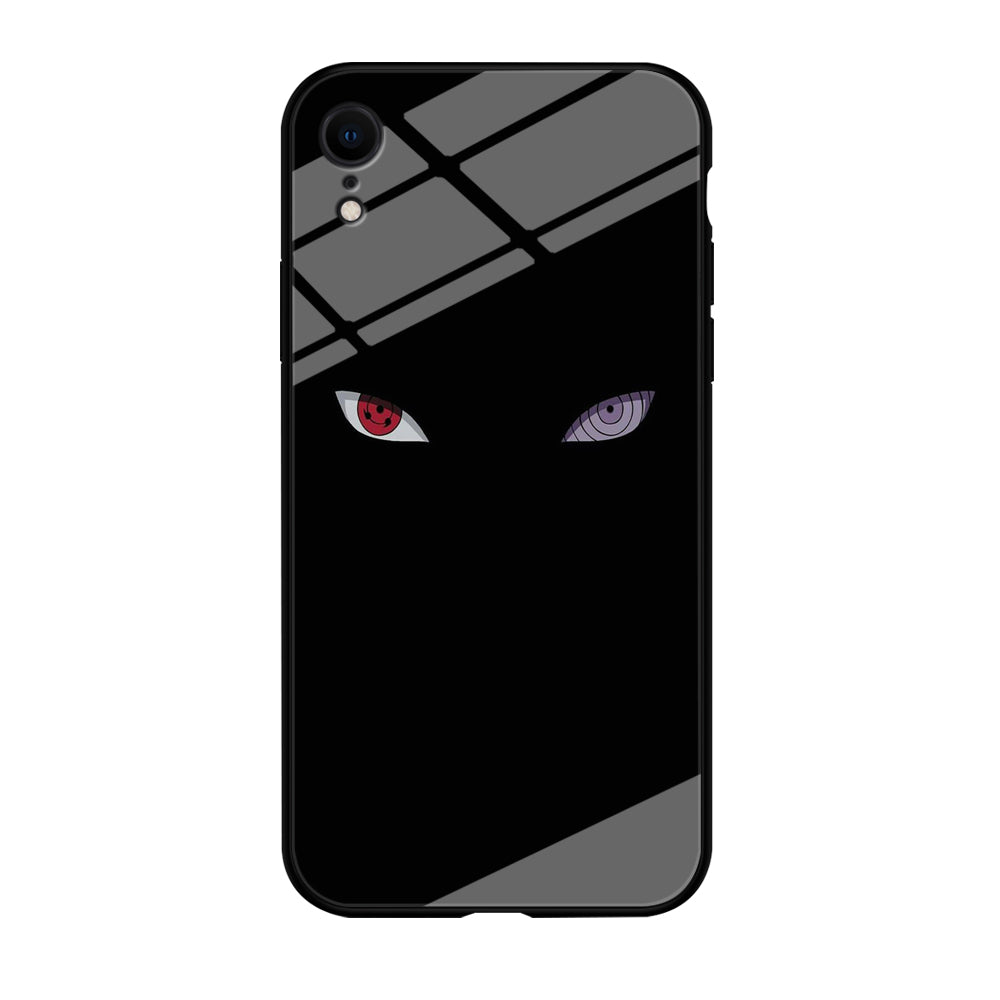Naruto - Sharingan Rinnegan iPhone XR Case-Phone Case-Tempered Glass Case-Altracase