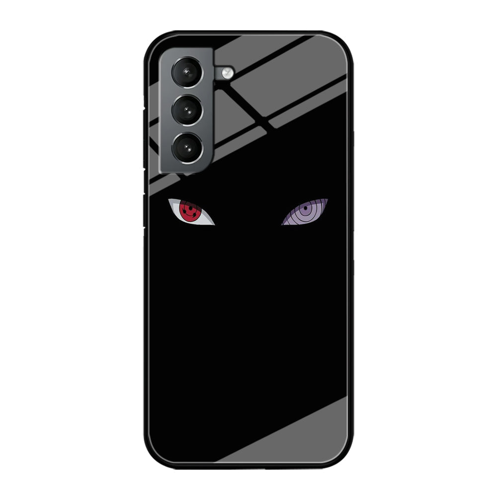 Naruto - Sharingan Rinnegan Samsung Galaxy S22 Case-Phone Case-Tempered Glass Case-Altracase