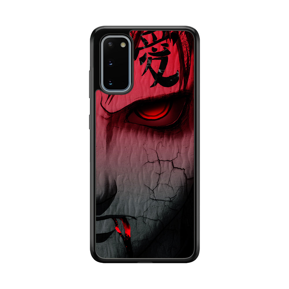Naruto Gaara Face Samsung Galaxy S20 Case-Phone Case-Tempered Glass Case-Altracase