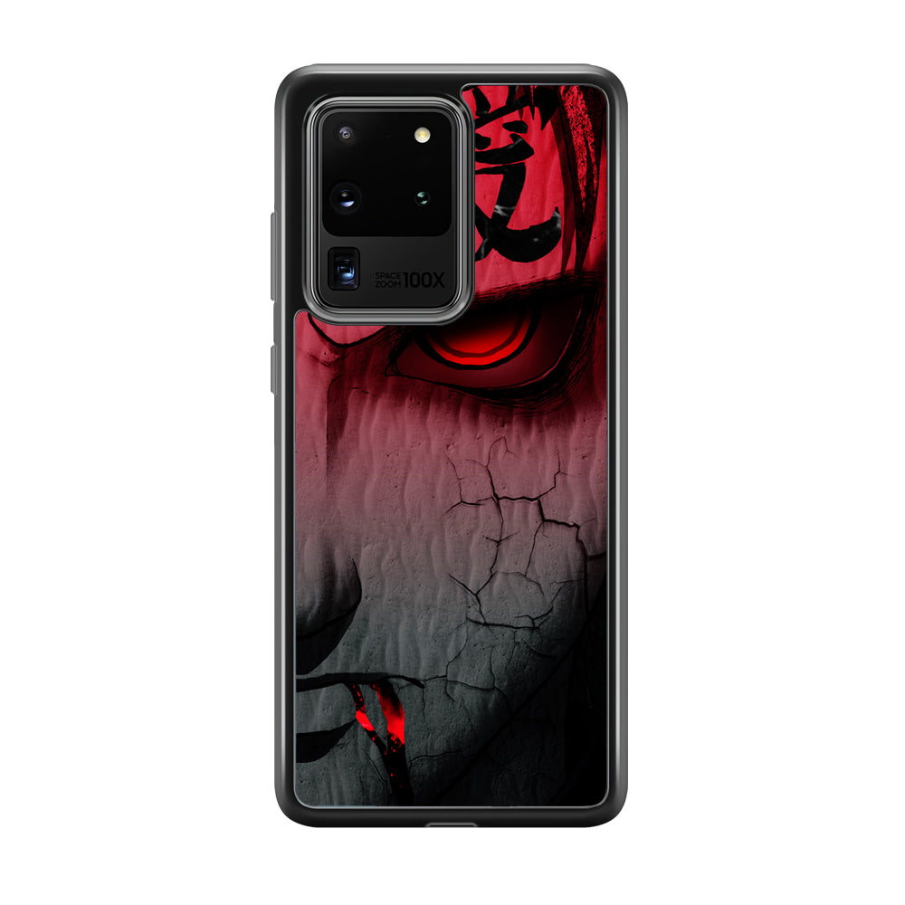 Naruto Gaara Face Samsung Galaxy S20 Ultra Case-Phone Case-Tempered Glass Case-Altracase