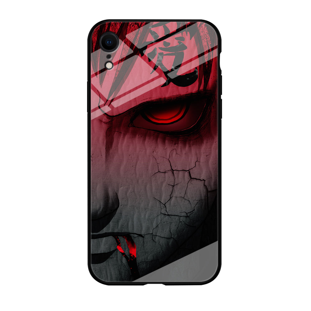 Naruto Gaara Face iPhone XR Case-Phone Case-Tempered Glass Case-Altracase