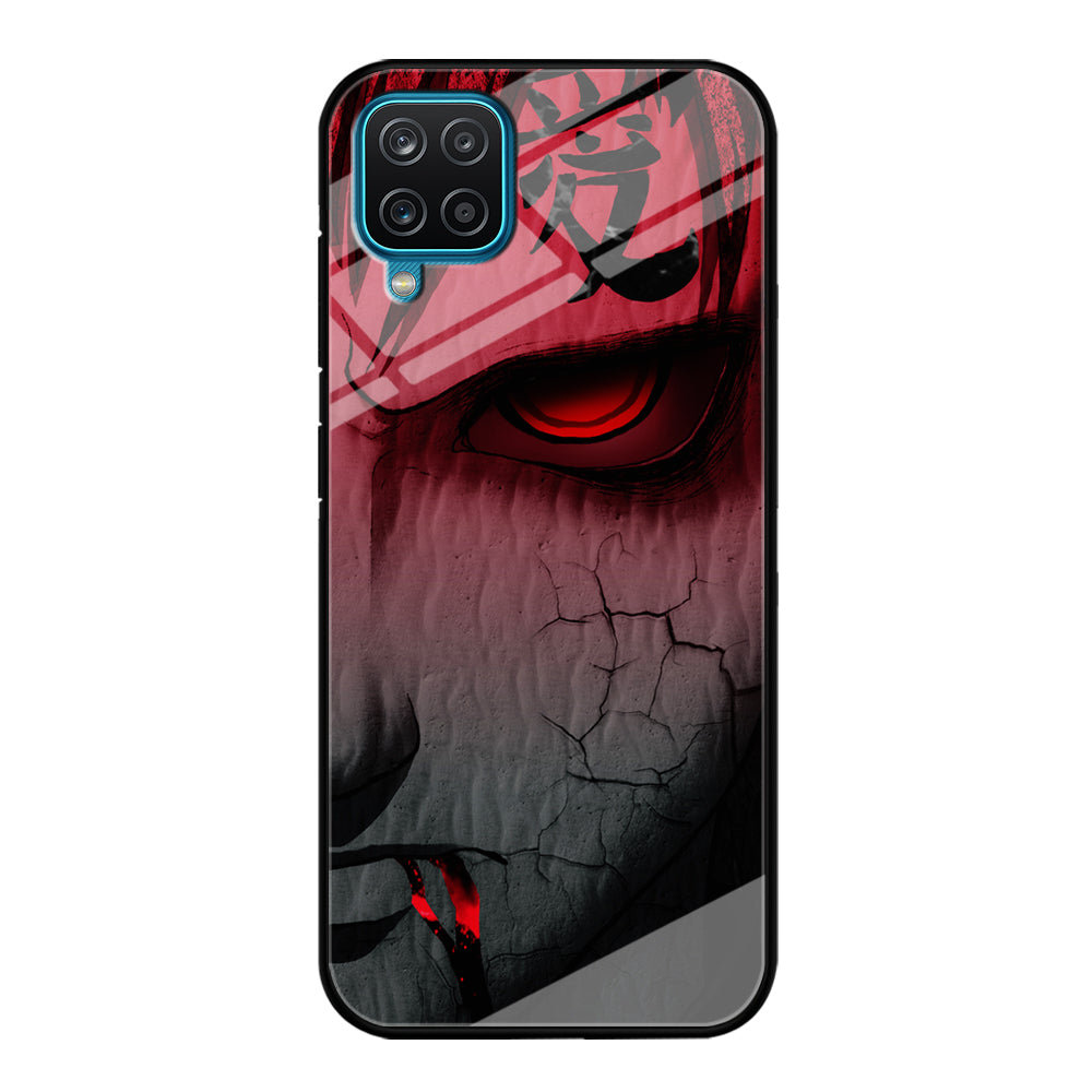 Naruto Gaara Face Samsung Galaxy A12 Case-Phone Case-Tempered Glass Case-Altracase