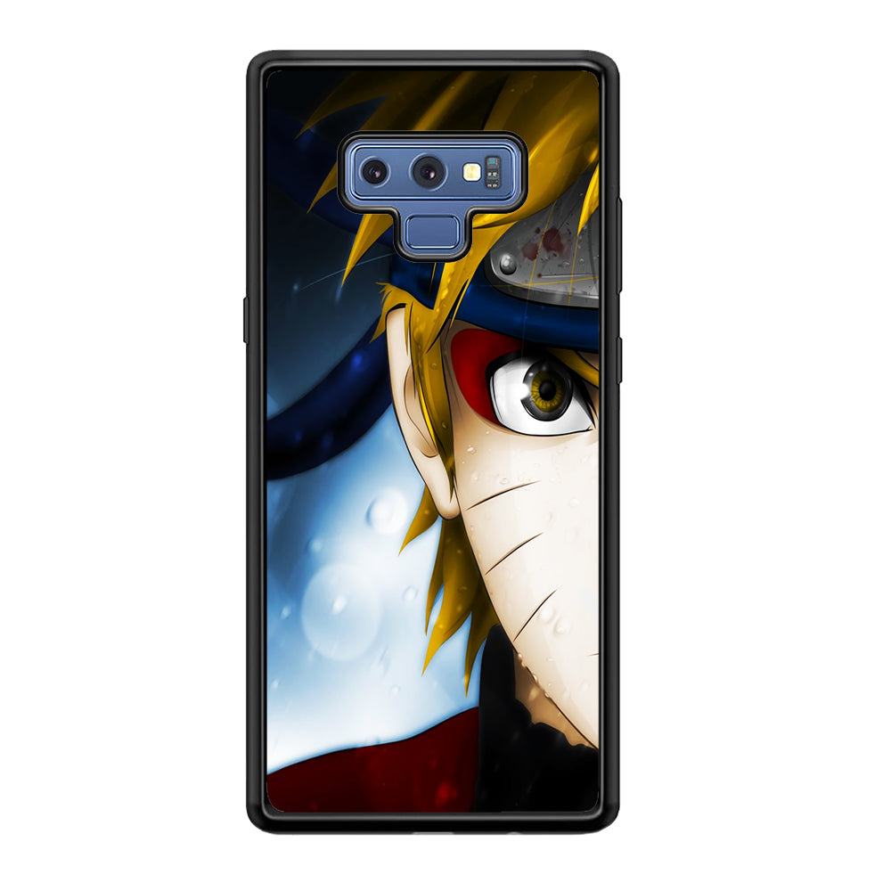 Naruto Half Face Samsung Galaxy Note 9 Case-Phone Case-Tempered Glass Case-Altracase