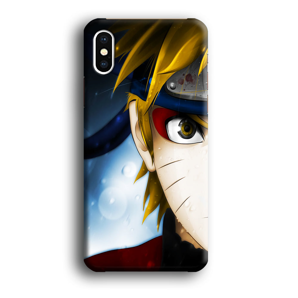 Naruto Half Face iPhone Xs Case-Phone Case-3D Case-Altracase