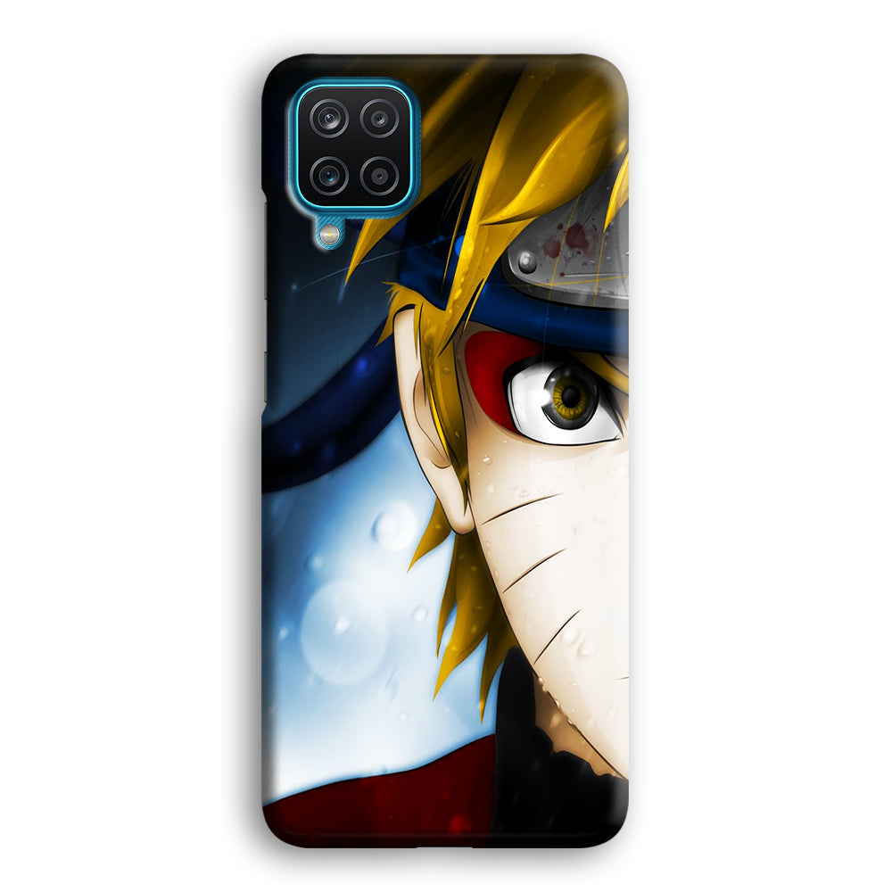 Naruto Half Face Samsung Galaxy A12 Case-Phone Case-3D Case-Altracase