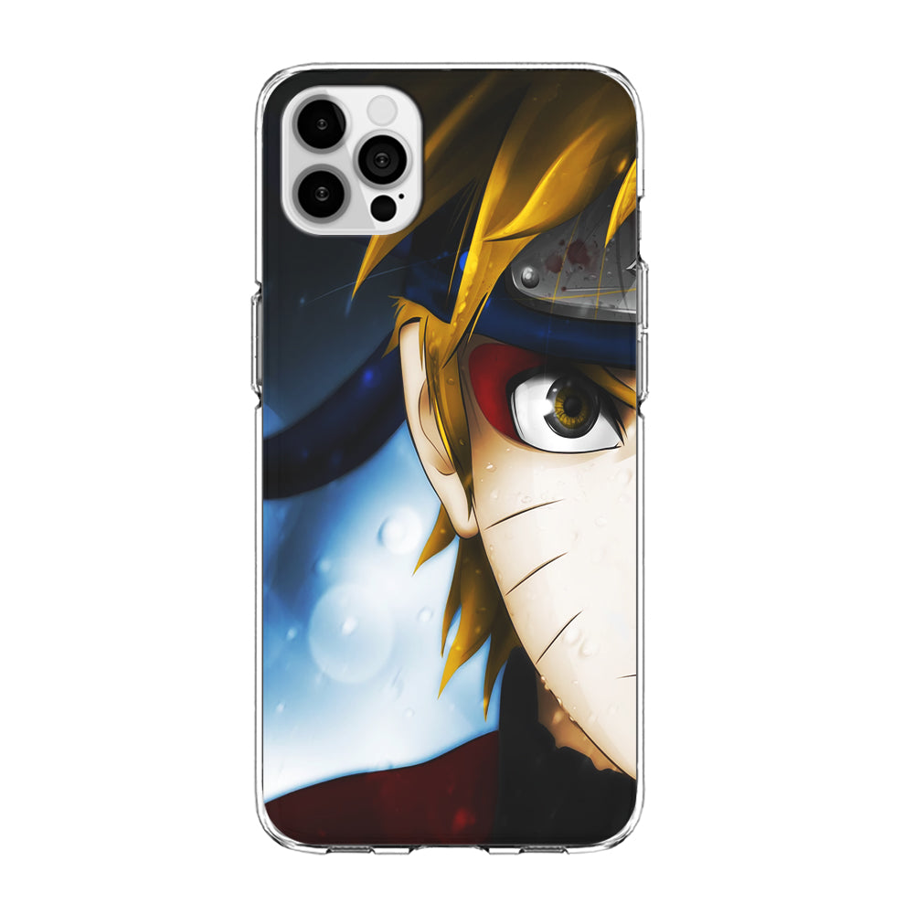 Naruto Half Face iPhone 15 Pro Max Case-Phone Case-Clear Soft Case-Altracase