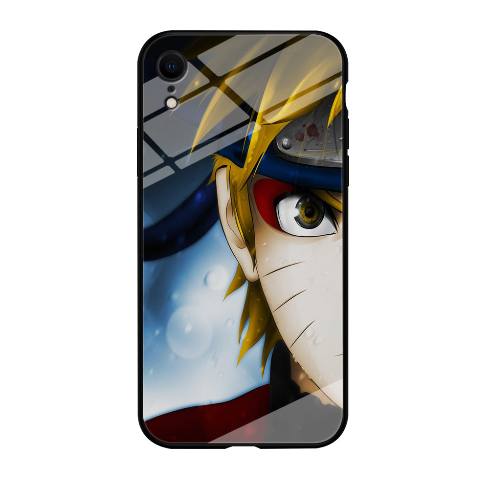 Naruto Half Face iPhone XR Case-Phone Case-Tempered Glass Case-Altracase