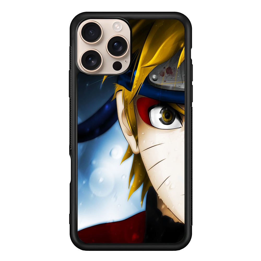 Naruto Half Face iPhone 16 Pro Max Case - Altracase