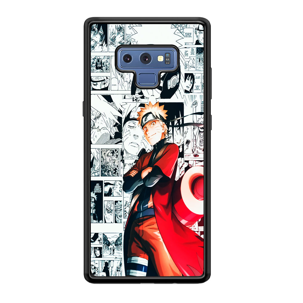 Naruto Hokage Comic Samsung Galaxy Note 9 Case-Phone Case-Tempered Glass Case-Altracase