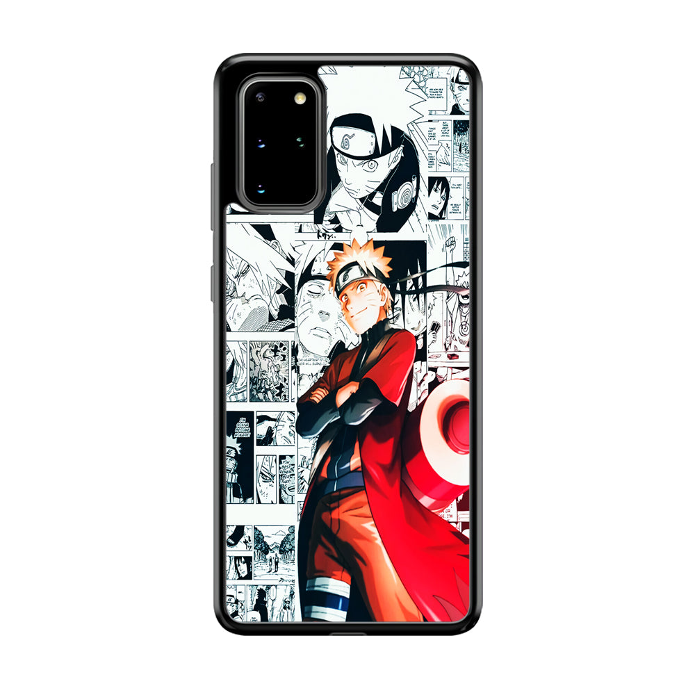 Naruto Hokage Comic Samsung Galaxy S20 Plus Case-Phone Case-Tempered Glass Case-Altracase