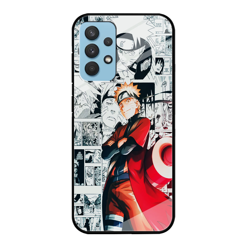 Naruto Hokage Comic Samsung Galaxy A32 Case-Phone Case-Tempered Glass Case-Altracase